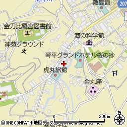 香川県仲多度郡琴平町985周辺の地図