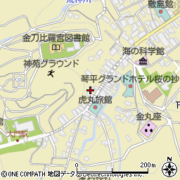 香川県仲多度郡琴平町932周辺の地図