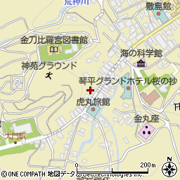 香川県仲多度郡琴平町933周辺の地図