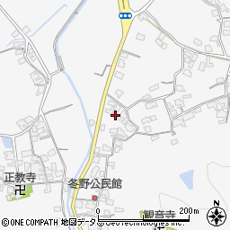 和歌山県和歌山市冬野507-3周辺の地図