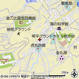 香川県仲多度郡琴平町935-1周辺の地図