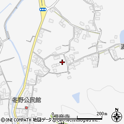 和歌山県和歌山市冬野490周辺の地図