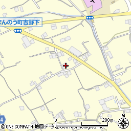 香川県仲多度郡まんのう町吉野下1260-1周辺の地図