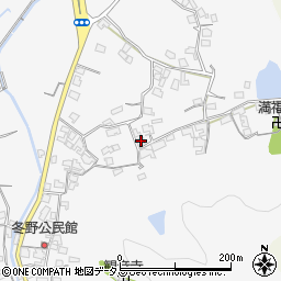 和歌山県和歌山市冬野26-3周辺の地図