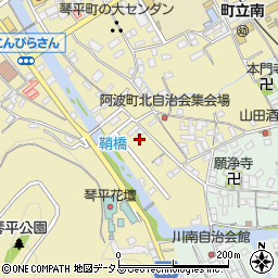 香川県仲多度郡琴平町21周辺の地図