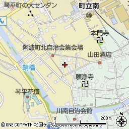 香川県仲多度郡琴平町74-8周辺の地図