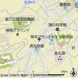 香川県仲多度郡琴平町935-2周辺の地図