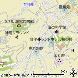 矢尾写真館周辺の地図
