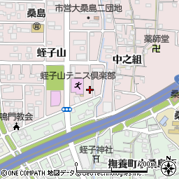 徳島県鳴門市撫養町大桑島蛭子山38-2周辺の地図