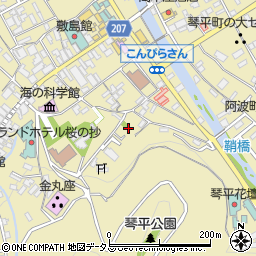 香川県仲多度郡琴平町778周辺の地図