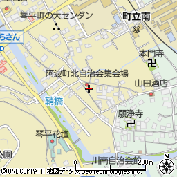 香川県仲多度郡琴平町82周辺の地図