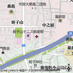 徳島県鳴門市撫養町大桑島蛭子山41周辺の地図