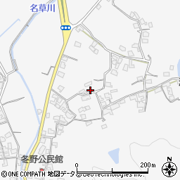 和歌山県和歌山市冬野48周辺の地図