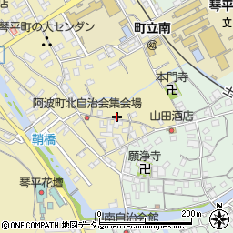香川県仲多度郡琴平町87周辺の地図