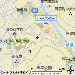 香川県仲多度郡琴平町768周辺の地図