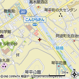 香川県仲多度郡琴平町761周辺の地図