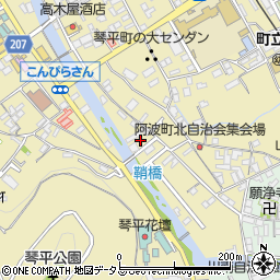 香川県仲多度郡琴平町24周辺の地図