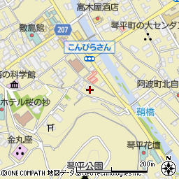 香川県仲多度郡琴平町762周辺の地図
