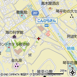 香川県仲多度郡琴平町767周辺の地図