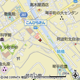 香川県仲多度郡琴平町747周辺の地図