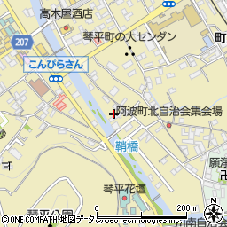 香川県仲多度郡琴平町26周辺の地図