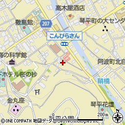 香川県仲多度郡琴平町760周辺の地図