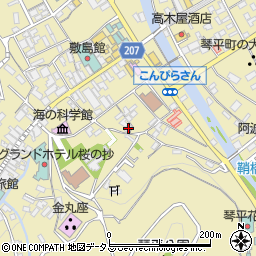 香川県仲多度郡琴平町789-1周辺の地図