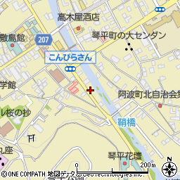 香川県仲多度郡琴平町738周辺の地図