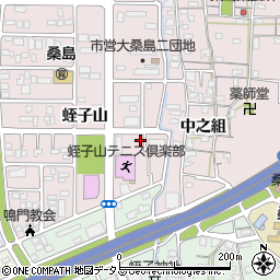 徳島県鳴門市撫養町大桑島蛭子山45周辺の地図