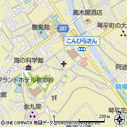 香川県仲多度郡琴平町787周辺の地図