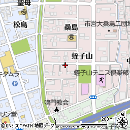 徳島県鳴門市撫養町大桑島蛭子山104周辺の地図