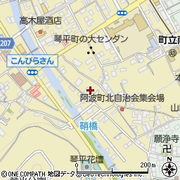 香川県仲多度郡琴平町54周辺の地図