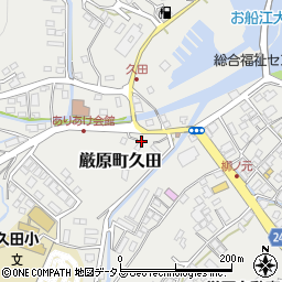 長崎県対馬市厳原町久田464-3周辺の地図