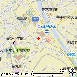 香川県仲多度郡琴平町783-5周辺の地図