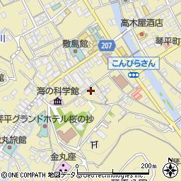 香川県仲多度郡琴平町788-8周辺の地図