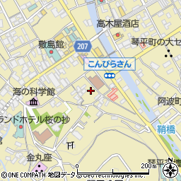 香川県仲多度郡琴平町783周辺の地図