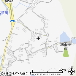 和歌山県和歌山市冬野38周辺の地図