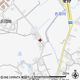 和歌山県和歌山市冬野585-1周辺の地図