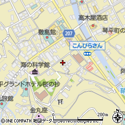 香川県仲多度郡琴平町788-2周辺の地図