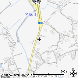 和歌山県和歌山市冬野74周辺の地図