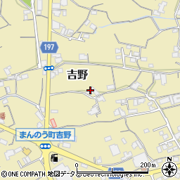 香川県仲多度郡まんのう町吉野1072周辺の地図
