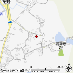 和歌山県和歌山市冬野17周辺の地図