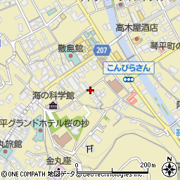 香川県仲多度郡琴平町788-5周辺の地図
