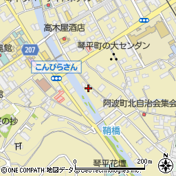 香川県仲多度郡琴平町30周辺の地図