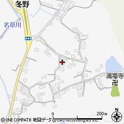 和歌山県和歌山市冬野41周辺の地図