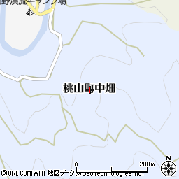 和歌山県紀の川市桃山町中畑の地図 住所一覧検索 地図マピオン