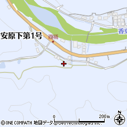 香川県高松市塩江町安原下第１号745周辺の地図