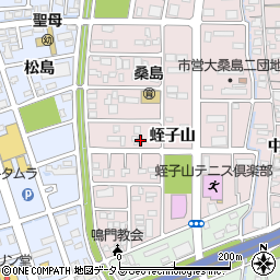 徳島県鳴門市撫養町大桑島蛭子山111-2周辺の地図