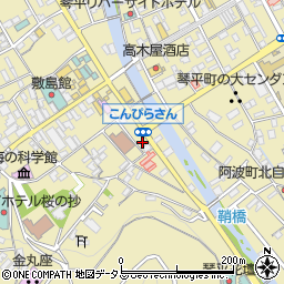 香川県仲多度郡琴平町753-5周辺の地図