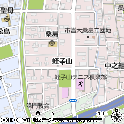 徳島県鳴門市撫養町大桑島（蛭子山）周辺の地図